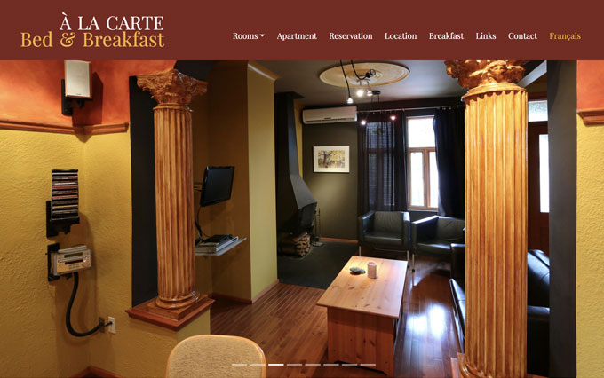 Bed & Breakfast - À la carte